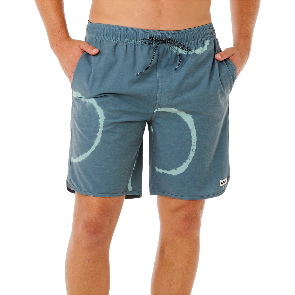 2026 Rip Curl Mens Pacific Rinse Dye Volley Boardshorts 0EEMBO - Moss